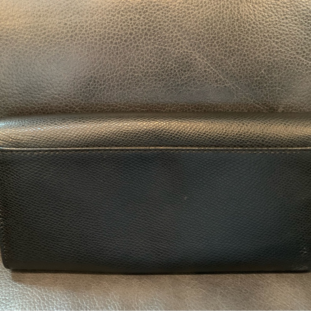 Large Coach Wallet- Black - Picture 2 of 3